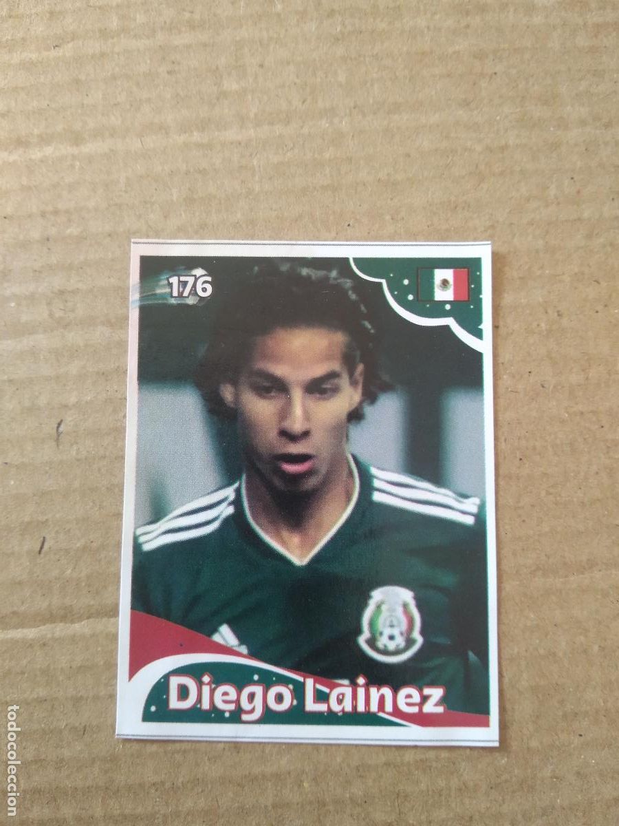 Cromos de f&uacute;tbol: 176 DIEGO LAINEZ MEXICO CROMO FUTBOL MUNDIAL 2022 EDITADO EN BRASIL WORLD CUP
