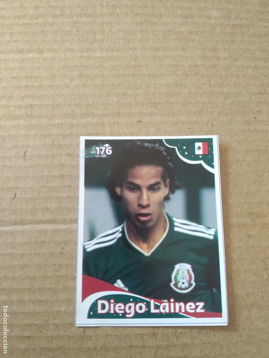 Cromos de f&uacute;tbol: 176 DIEGO LAINEZ MEXICO CROMO FUTBOL MUNDIAL 2022 EDITADO EN BRASIL WORLD CUP