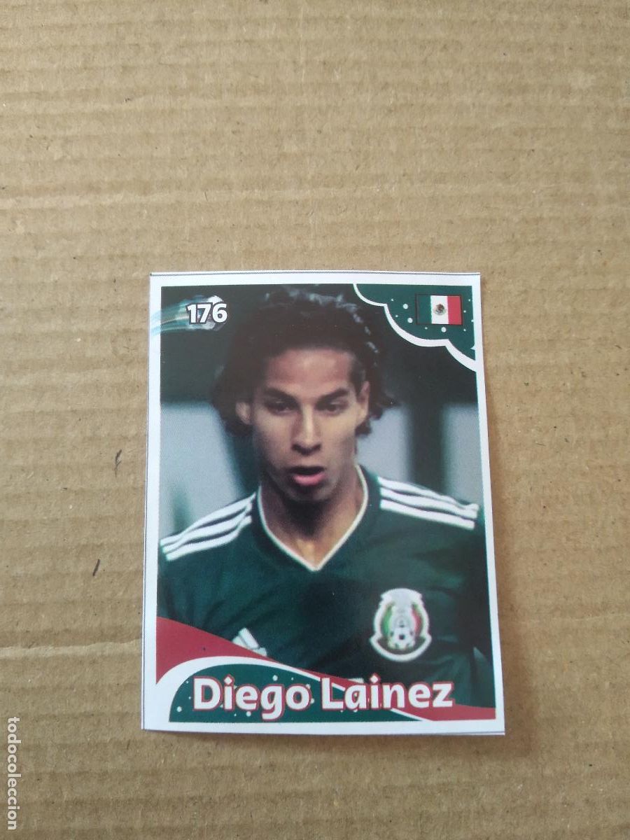 Cromos de f&uacute;tbol: 176 DIEGO LAINEZ MEXICO CROMO FUTBOL MUNDIAL 2022 EDITADO EN BRASIL WORLD CUP