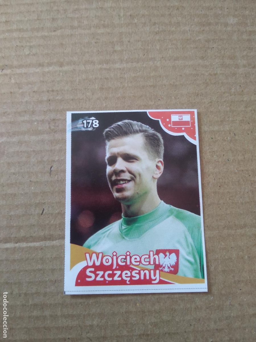 Cromos de f&uacute;tbol: 178 WOJCIECH SZCZESNY POLONIA CROMO FUTBOL MUNDIAL 2022 EDITADO EN BRASIL WORLD CUP