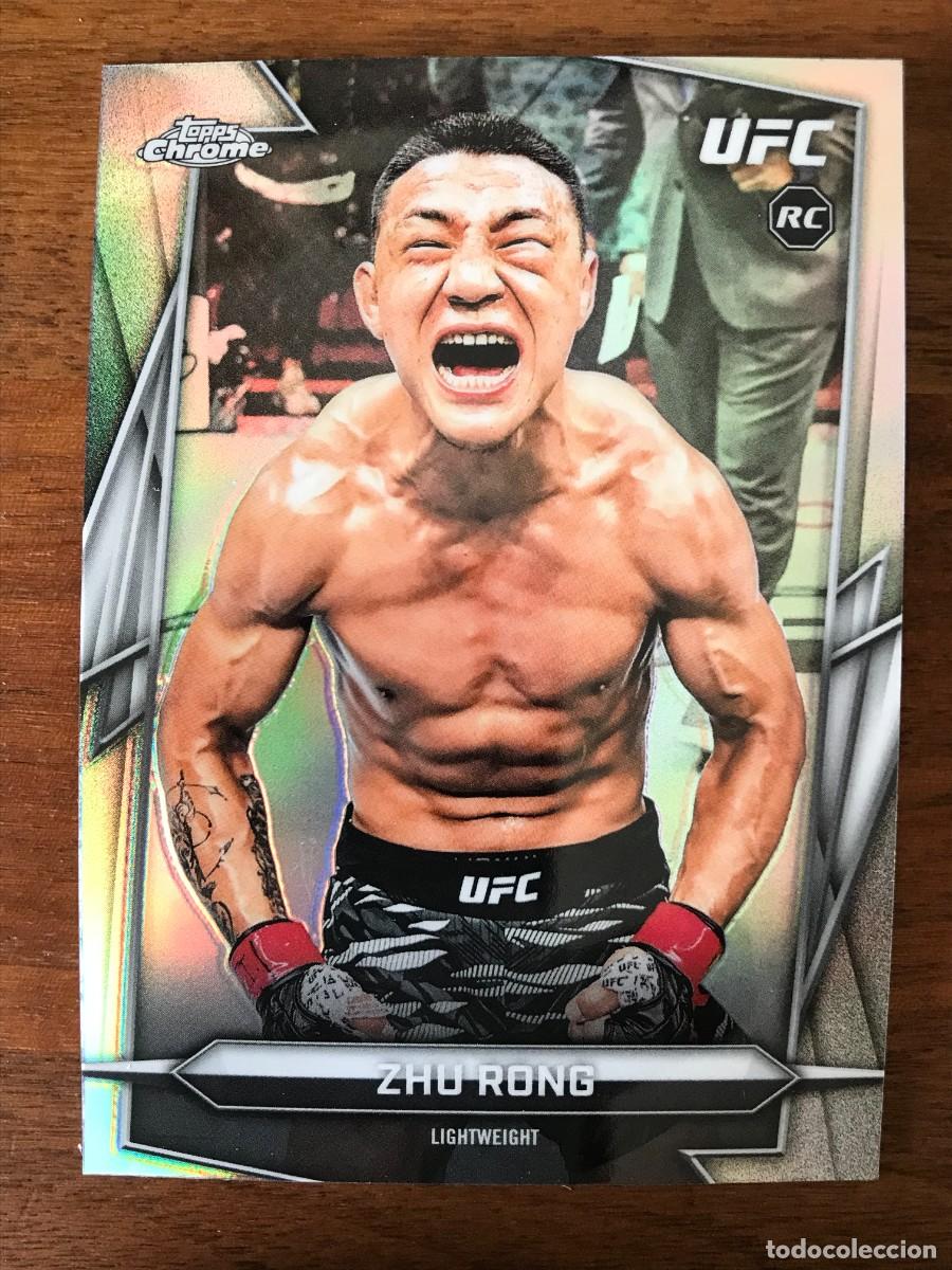 ZHU RONG - LIGHTWEIGHT - REFRACTOR - ROOKIE CARD - TOPPS CHROME UFC 2026 26