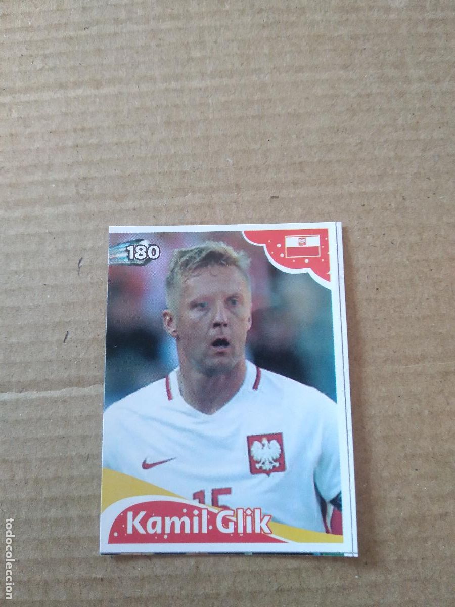 Cromos de f&uacute;tbol: 180 KAMIL GLIK POLONIA CROMO FUTBOL MUNDIAL 2022 EDITADO EN BRASIL WORLD CUP