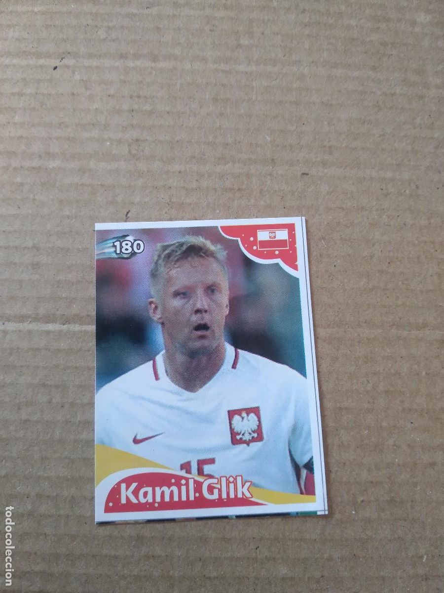 Cromos de f&uacute;tbol: 180 KAMIL GLIK POLONIA CROMO FUTBOL MUNDIAL 2022 EDITADO EN BRASIL WORLD CUP