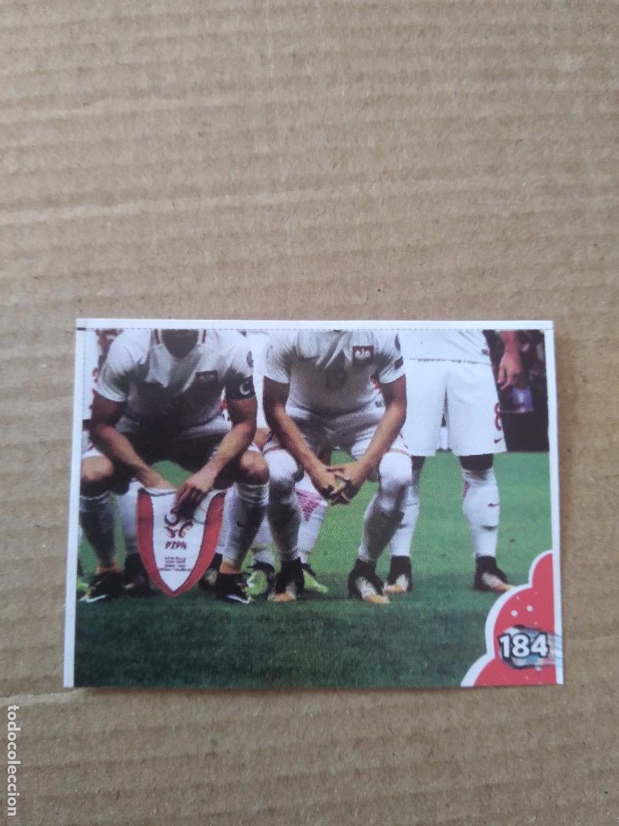 Figurine di Calcio: 184 EQUIPO PLANTILLA POLONIA CROMO FUTBOL MUNDIAL 2022 EDITADO EN BRASIL WORLD CUP