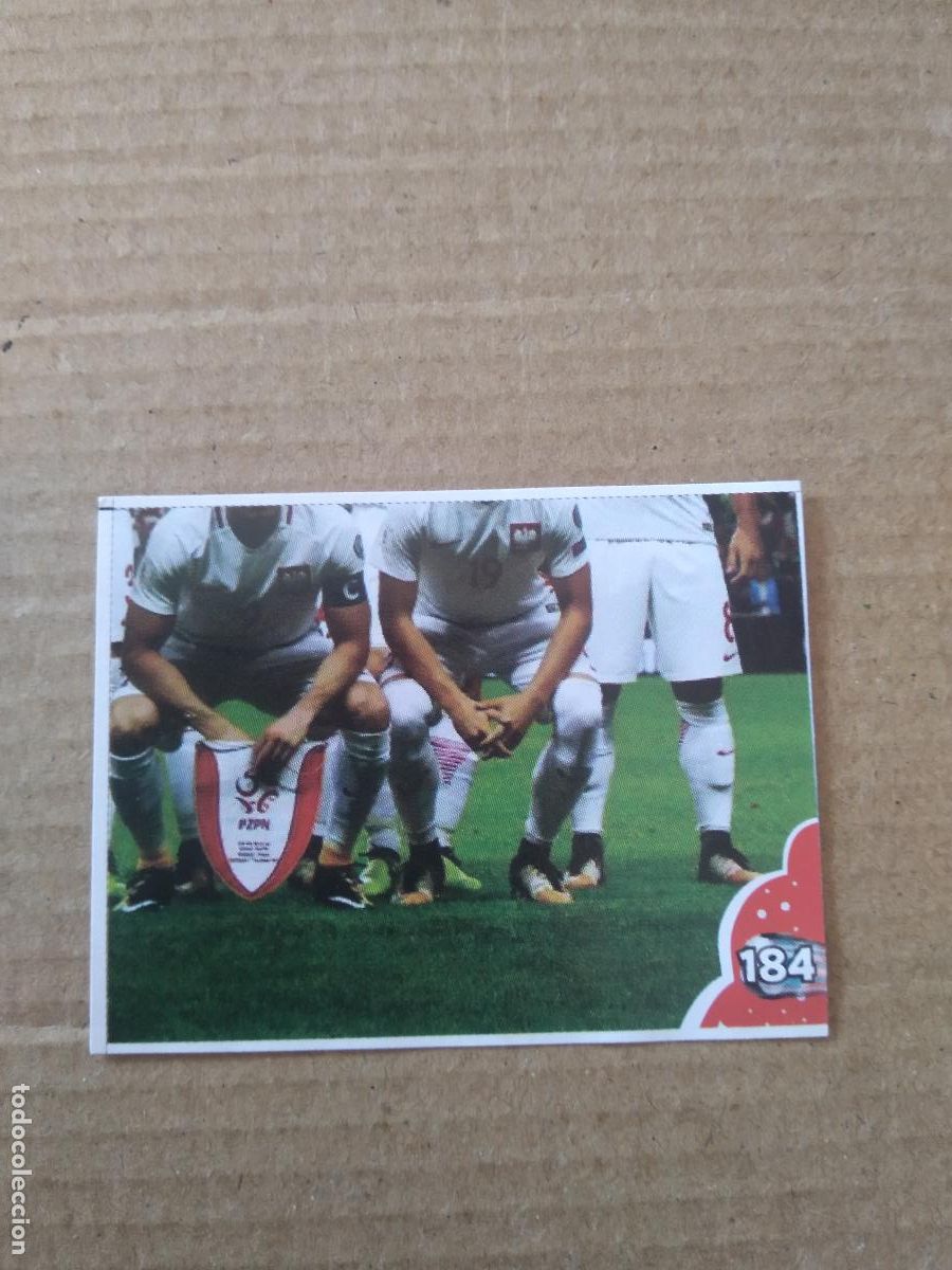 Figurine di Calcio: 184 EQUIPO PLANTILLA POLONIA CROMO FUTBOL MUNDIAL 2022 EDITADO EN BRASIL WORLD CUP