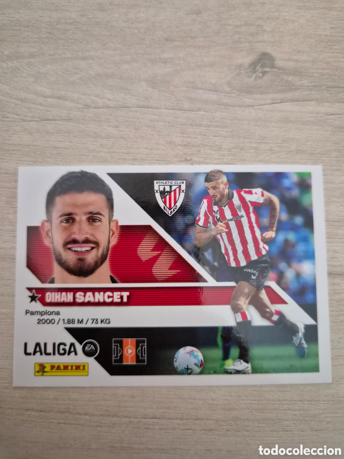 Football Stickers: N&deg;14 Athletic de Bilbao Sancet Liga Este 26/27