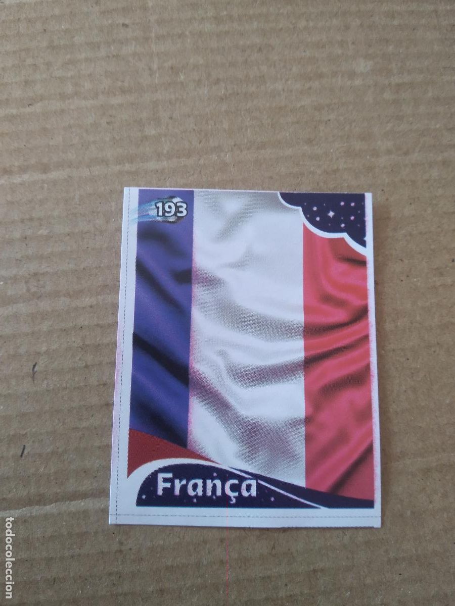 Football Stickers: 193 ESCUDO FRANCIA CROMO FUTBOL MUNDIAL 2022 EDITADO EN BRASIL WORLD CUP