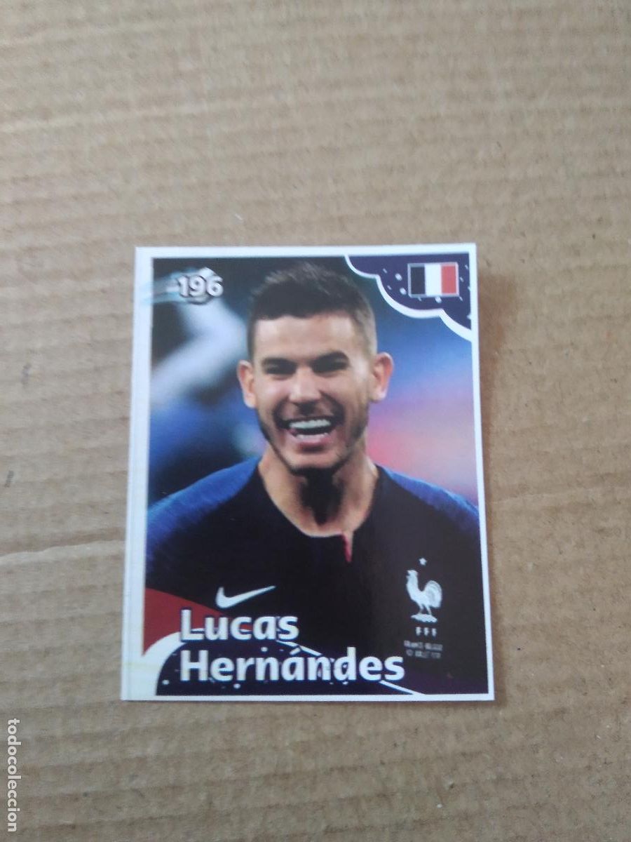 Figurine di Calcio: 196 LUCAS HERNANDEZ FRANCIA CROMO FUTBOL MUNDIAL 2022 EDITADO EN BRASIL WORLD CUP
