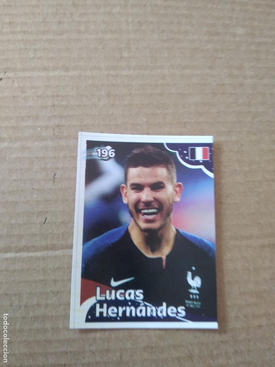 Figurine di Calcio: 196 LUCAS HERNANDEZ FRANCIA CROMO FUTBOL MUNDIAL 2022 EDITADO EN BRASIL WORLD CUP