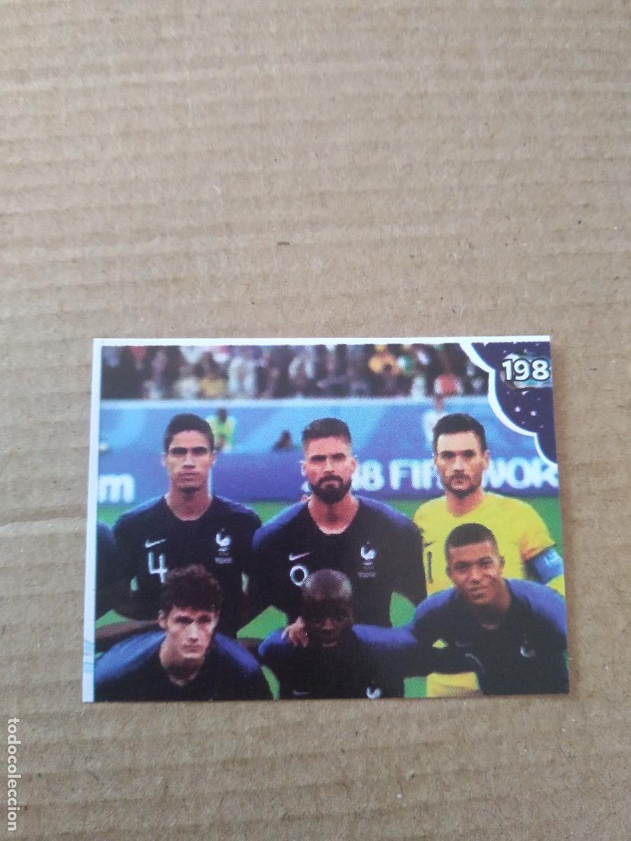 Figurine di Calcio: 198 EQUIPO PLANTILLA FRANCIA CROMO FUTBOL MUNDIAL 2022 EDITADO EN BRASIL WORLD CUP