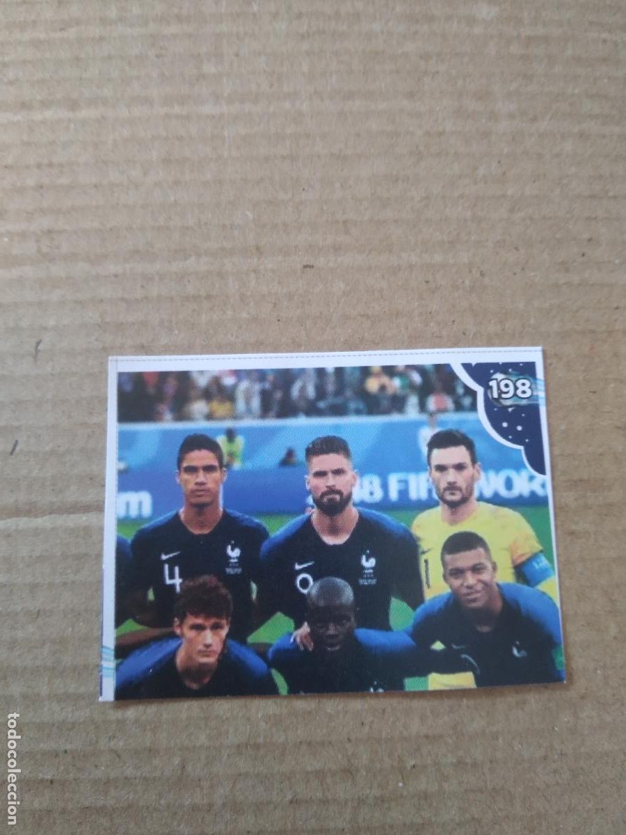 Figurine di Calcio: 198 EQUIPO PLANTILLA FRANCIA CROMO FUTBOL MUNDIAL 2022 EDITADO EN BRASIL WORLD CUP