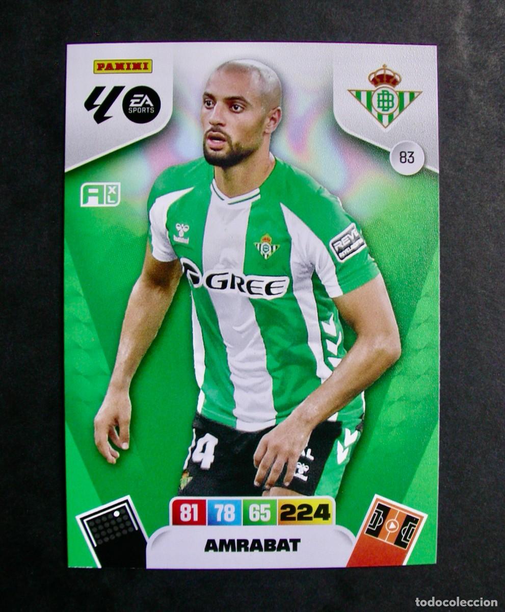 Cromos de f&uacute;tbol: 83 AMRABAT / BETIS / ADRENALYN XL LIGA 2025-2026 25-26 / PANINI