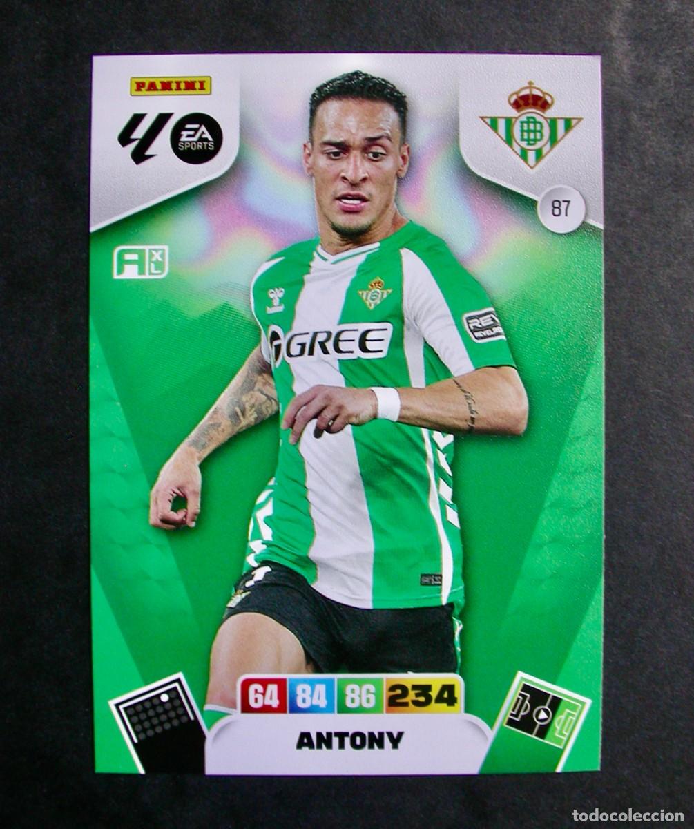Cromos de f&uacute;tbol: 87 ANTONY / BETIS / ADRENALYN XL LIGA 2025-2026 25-26 / PANINI