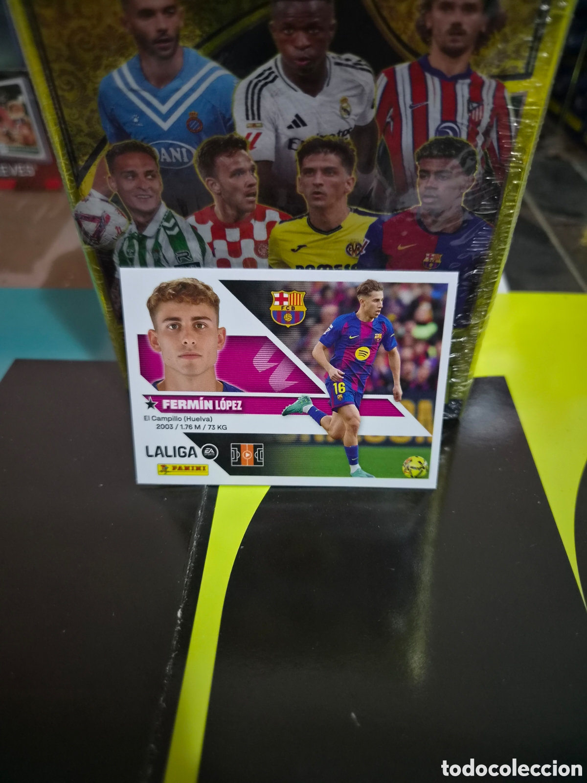 Cromos de f&uacute;tbol: N&deg;16 FC Barcelona Fermin Liga Este 26/27