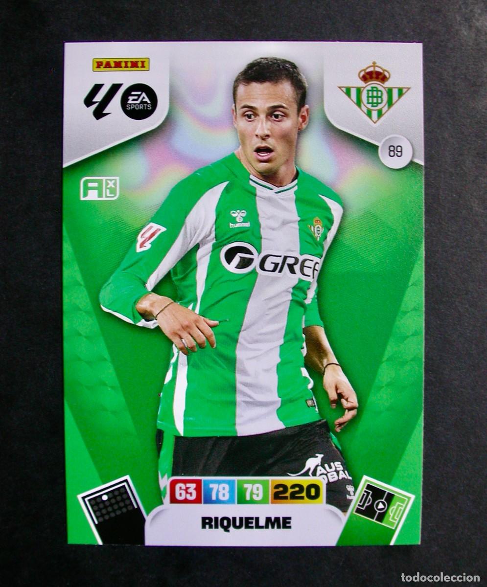 Cromos de f&uacute;tbol: 89 RIQUELME / BETIS / ADRENALYN XL LIGA 2025-2026 25-26 / PANINI