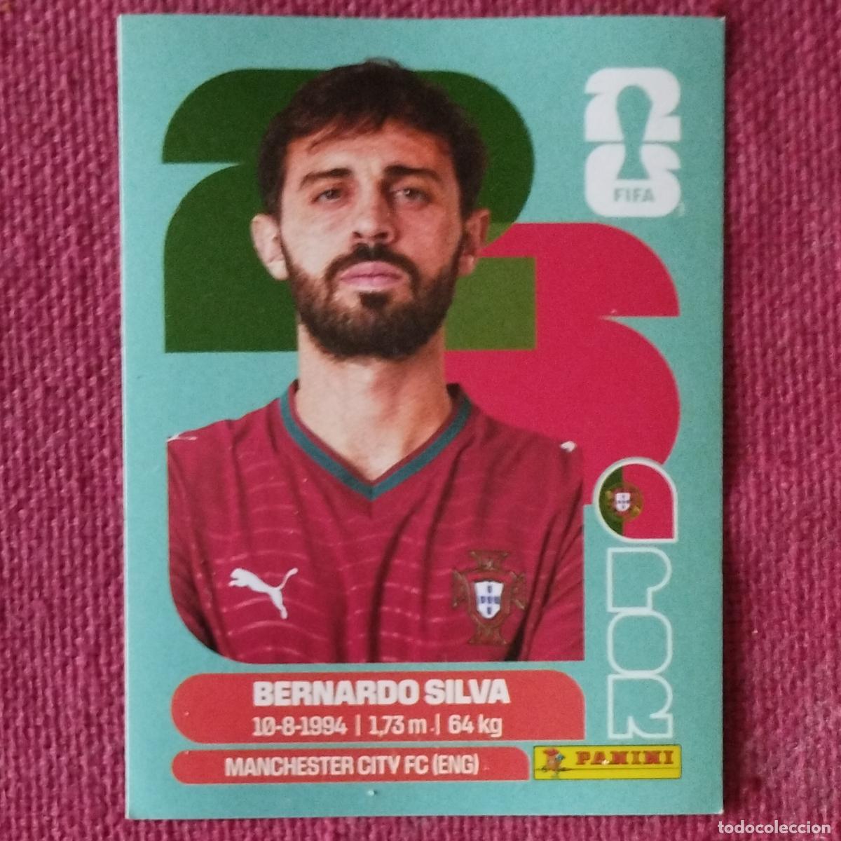 Cromos de f&uacute;tbol: BERNARDO SILVA - POR 9 - PORTUGAL - MUNDIAL DE FUTBOL - FIFA WORLD CUP 2026