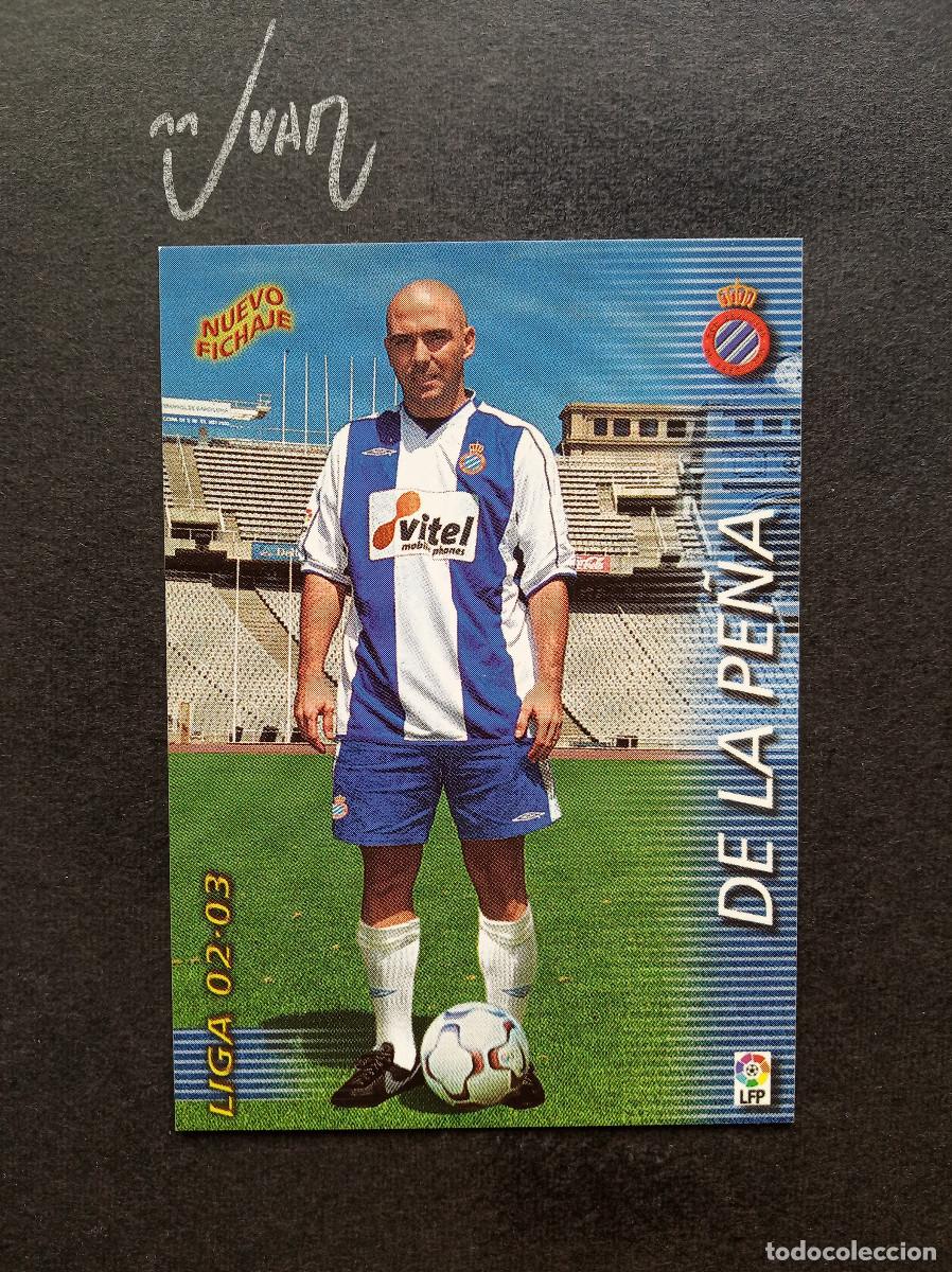 Cartes &agrave; collectionner de Football: N&ordm; 426 FICHAJE DE LA PE&Ntilde;A RCD ESPANYOL ⚽ PANINI &reg; FICHAS MEGACRACKS 2002 2003 LIGA 02 03 MEGA CRACKS