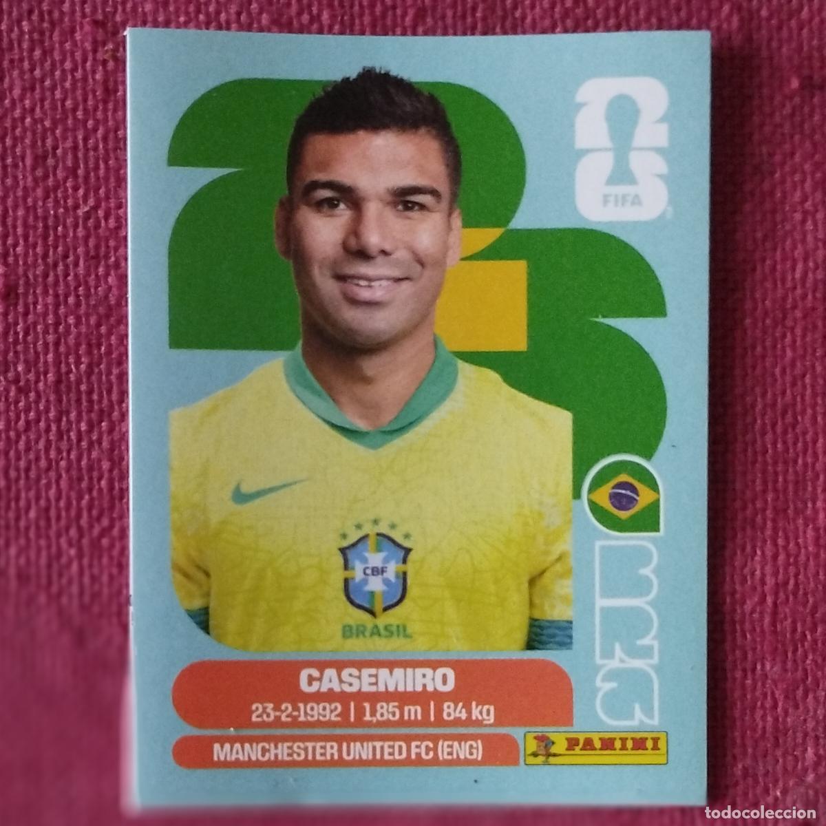 Cartes &agrave; collectionner de Football: CASEMIRO - BRA 10 - BRASIL - MUNDIAL DE FUTBOL - FIFA WORLD CUP 2026