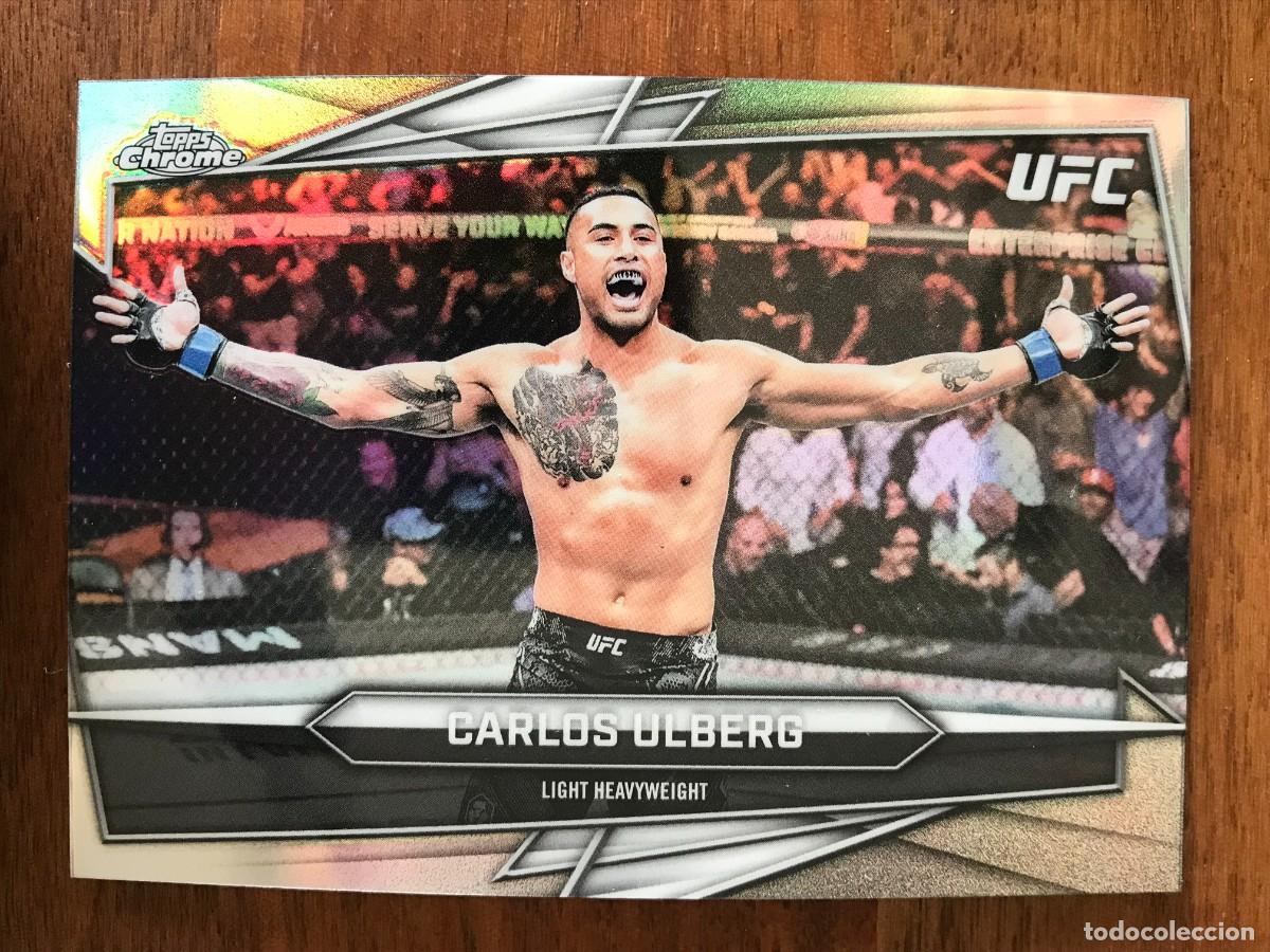 Figurine di Calcio: CARLOS ULBERG - LIGHT HEAVYWEIGHT - REFRACTOR - TOPPS CHROME UFC 2026 26