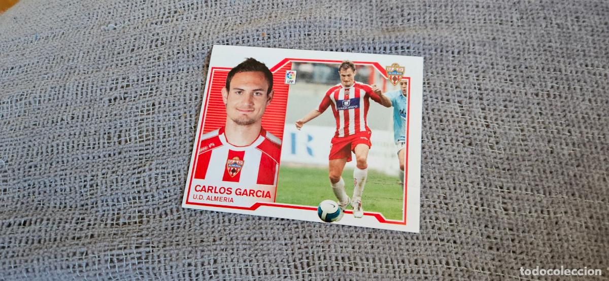 Cartes &agrave; collectionner de Football: CARLOS GARC&Iacute;A - ALMER&Iacute;A - Liga Este 2007 2008 - 07 08 - Trading Card - Sin pegar