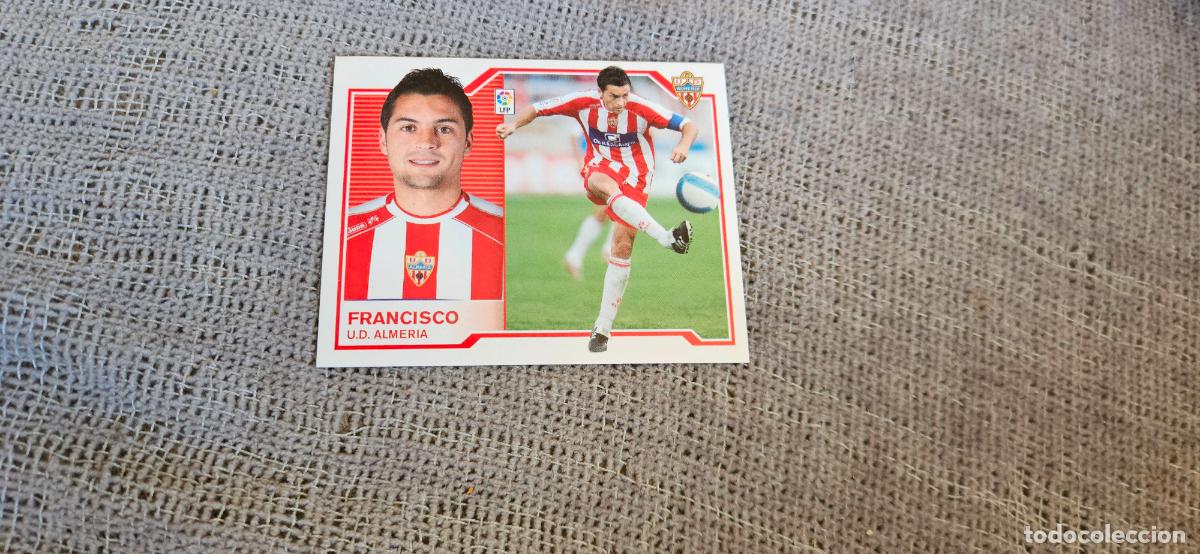 Cartes &agrave; collectionner de Football: FRANCISCO - ALMER&Iacute;A - Liga Este 2007 2008 - 07 08 - Trading Card - Sin pegar