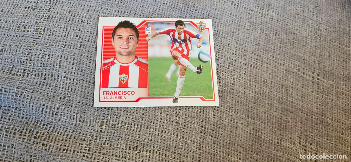 Cartes &agrave; collectionner de Football: FRANCISCO - ALMER&Iacute;A - Liga Este 2007 2008 - 07 08 - Trading Card - Sin pegar
