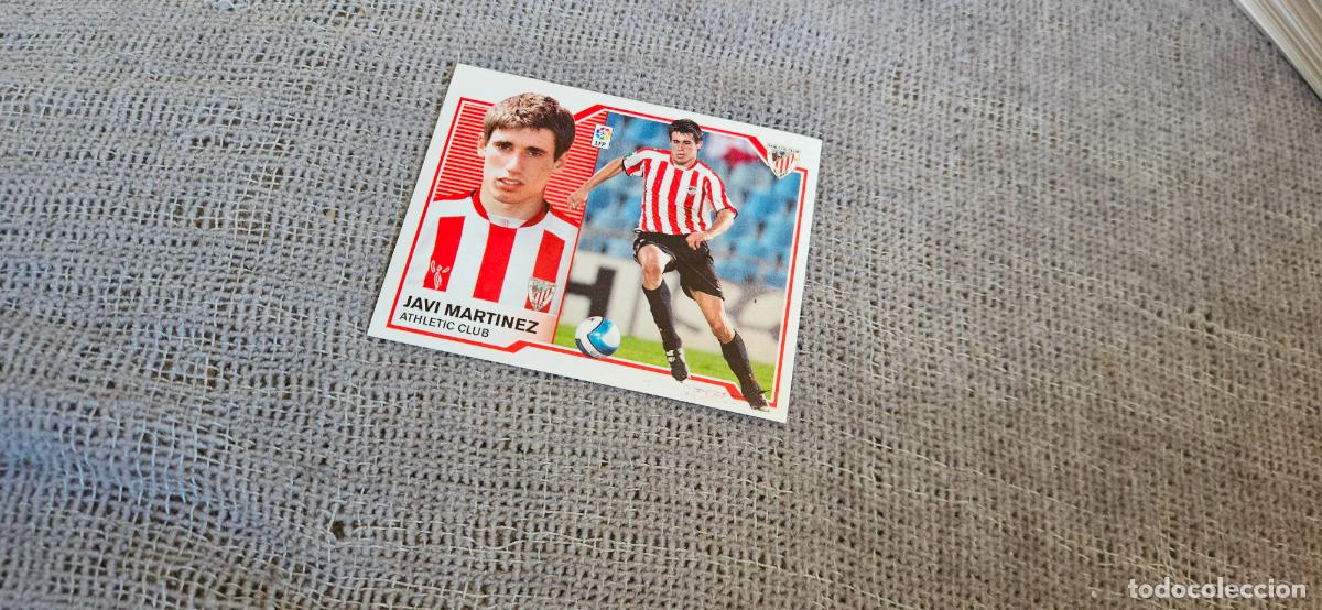 Cartes &agrave; collectionner de Football: JAVI MART&Iacute;NEZ - ATHLETIC BILBAO - Liga Este 2007 2008 - 07 08 - Trading Card - Sin pegar