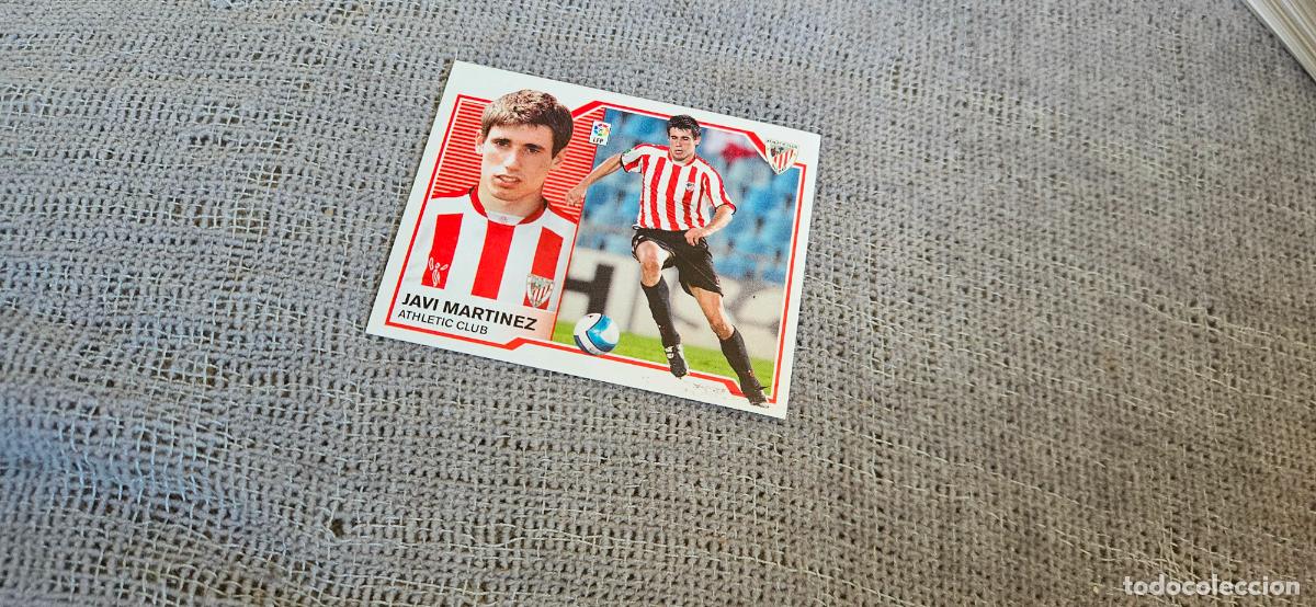 Cartes &agrave; collectionner de Football: JAVI MART&Iacute;NEZ - ATHLETIC BILBAO - Liga Este 2007 2008 - 07 08 - Trading Card - Sin pegar