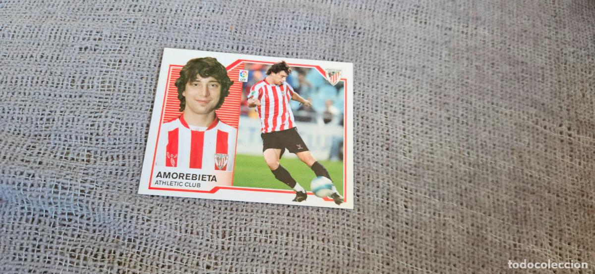 Cartes &agrave; collectionner de Football: AMOREBIETA - ATHLETIC BILBAO - Liga Este 2007 2008 - 07 08 - Trading Card - Sin pegar