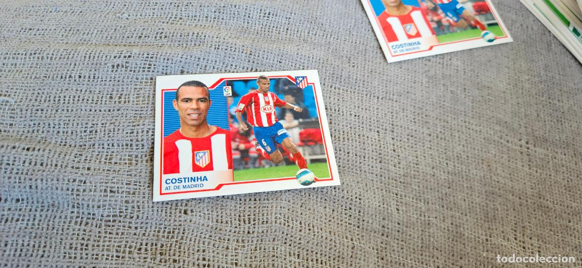 Figurine di Calcio: COSTINHA - ATL&Eacute;TICO DE MADRID - Liga Este 2007 2008 - 07 08 - Trading Card - Sin pegar