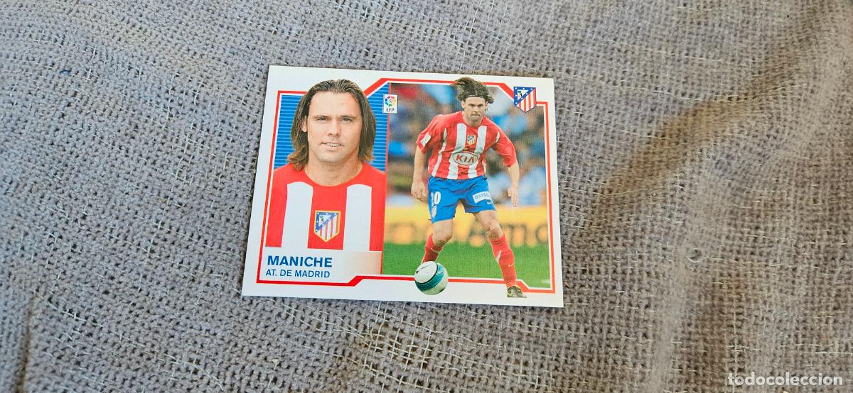 Figurine di Calcio: MANICHE - ATL&Eacute;TICO DE MADRID - Liga Este 2007 2008 - 07 08 - Trading Card - Sin pegar