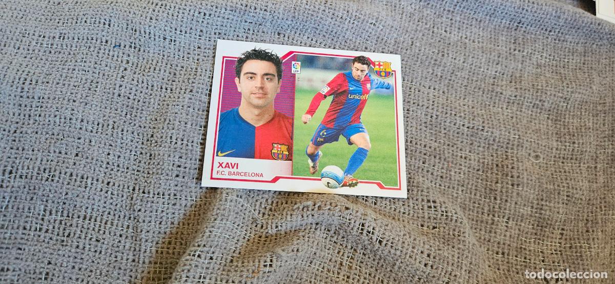 Figurine di Calcio: XAVI - BARCELONA - Liga Este 2007 2008 - 07 08 - Trading Card - Sin pegar