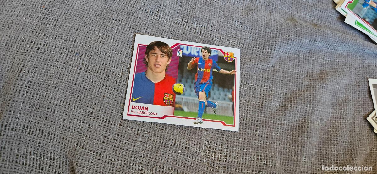 Figurine di Calcio: BOJAN KRKIC - BARCELONA - Liga Este 2007 2008 - 07 08 - Trading Card - Sin pegar