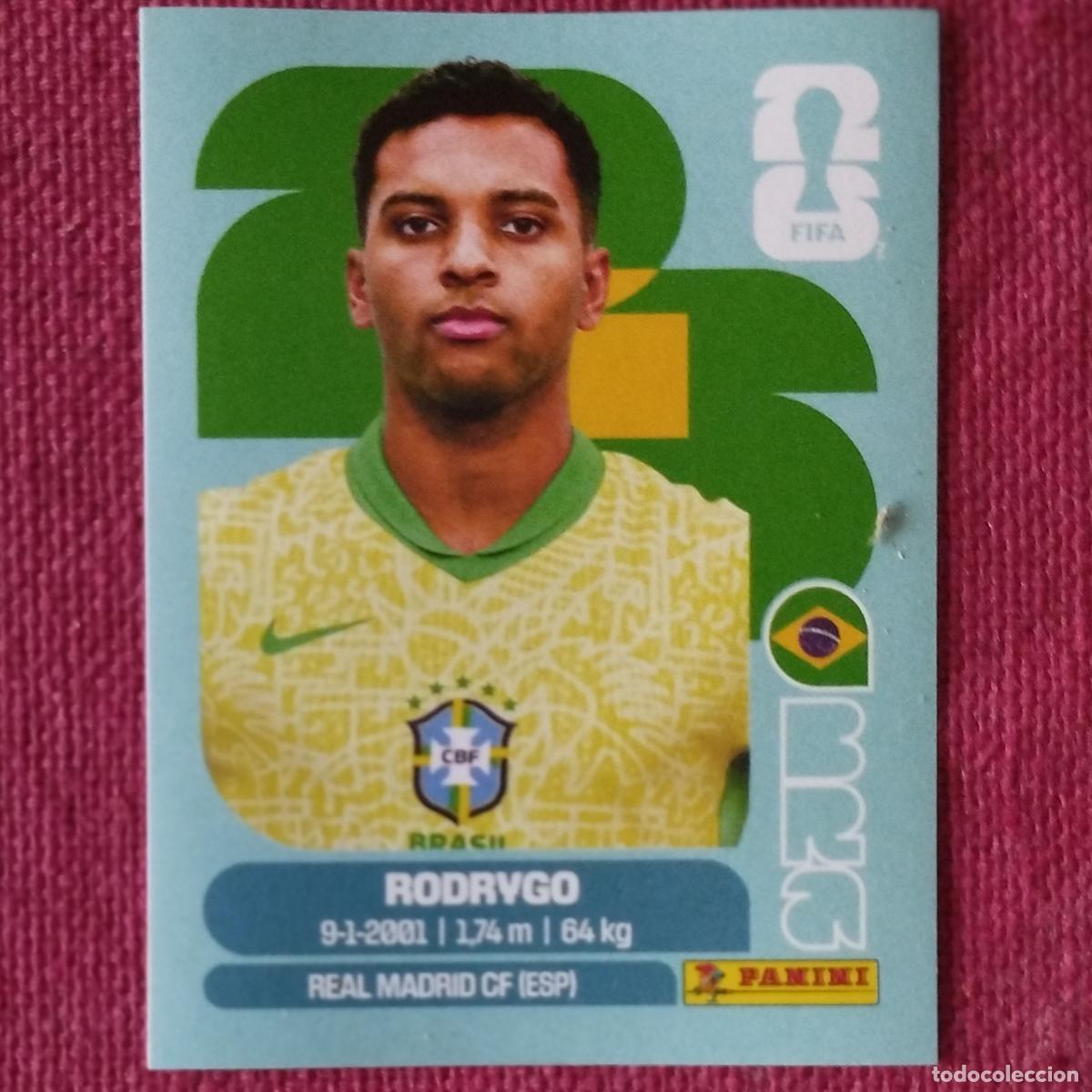 Figurine di Calcio: RODRYGO - BRA 15 - BRASIL - MUNDIAL DE FUTBOL - FIFA WORLD CUP 2026