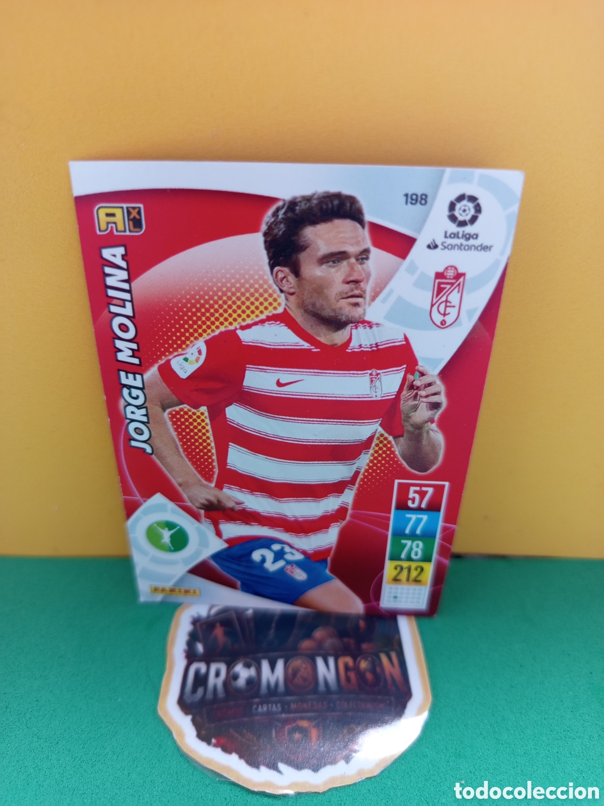 Cromos de Futebol: ❇️ CROMO ⚽ JORGE MOLINA GRANADA 198 LIGA SANTANDER 21 22 2021 2022 ADRENALYN ❇️