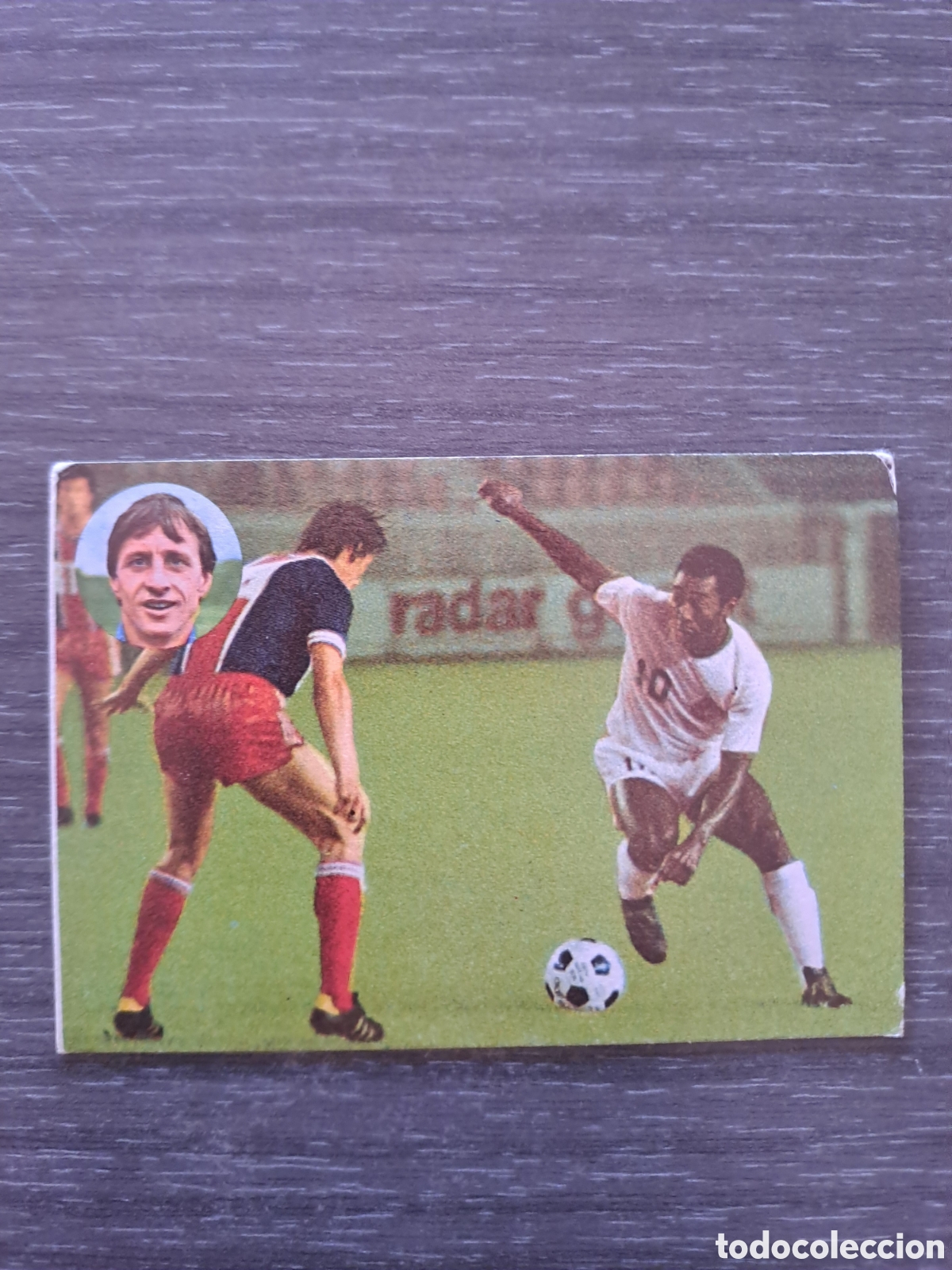 Cromos de f&uacute;tbol: GEPRODESA 1984 &mdash; PEL&Eacute; N&ordm; 216 &mdash; SIN PEGAR Cromo original de PELE