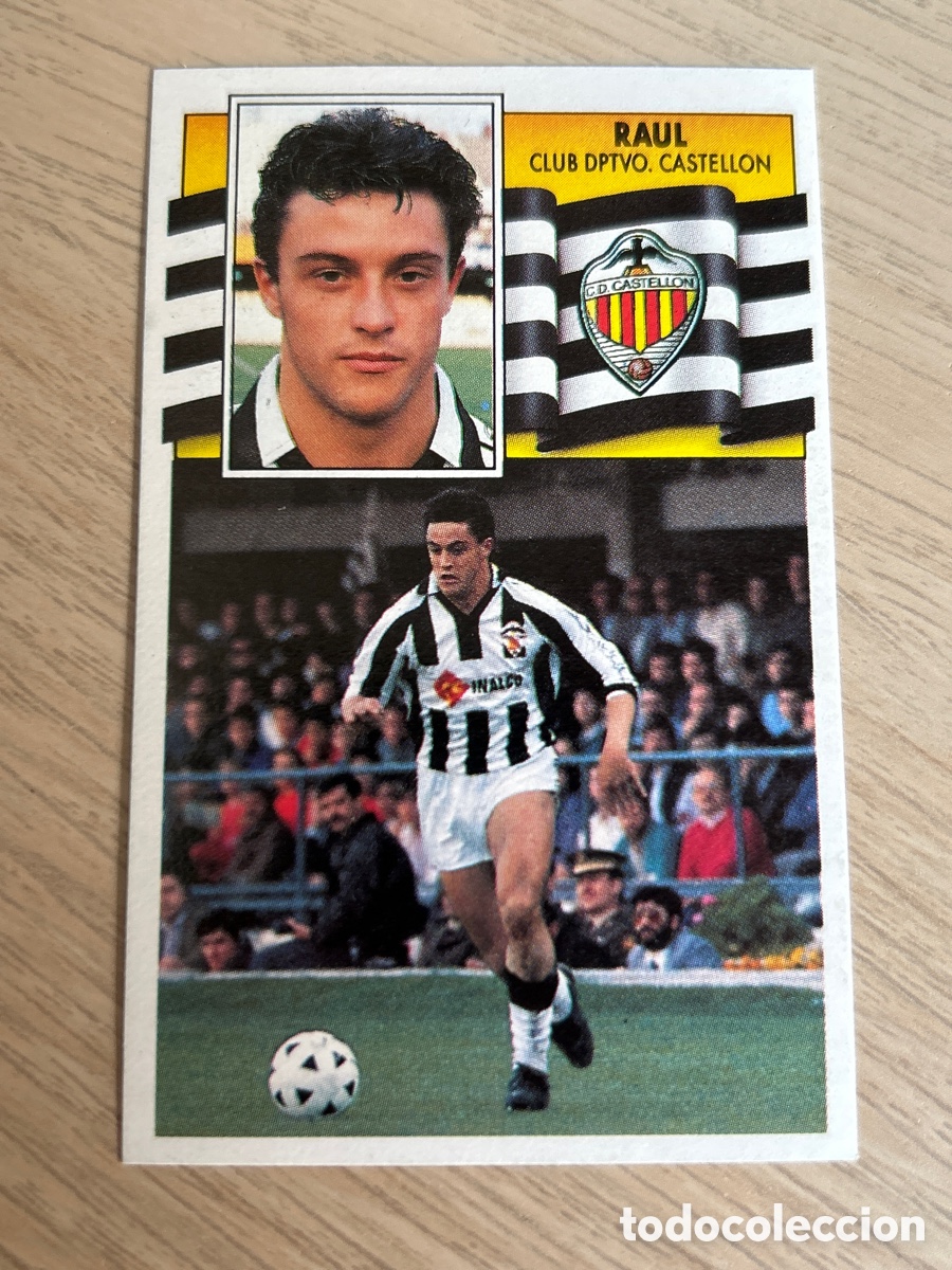 Football Stickers: RAUL CASTELLON LIGA ESTE 1990 1991 90 91 NUNCA PEGADO SIN PEGAR