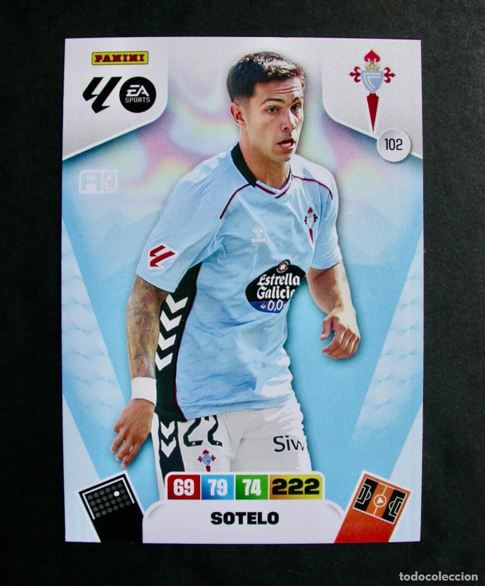 Football Stickers: 102 SOTELO / CELTA / ADRENALYN XL LIGA 2025-2026 25-26 / PANINI