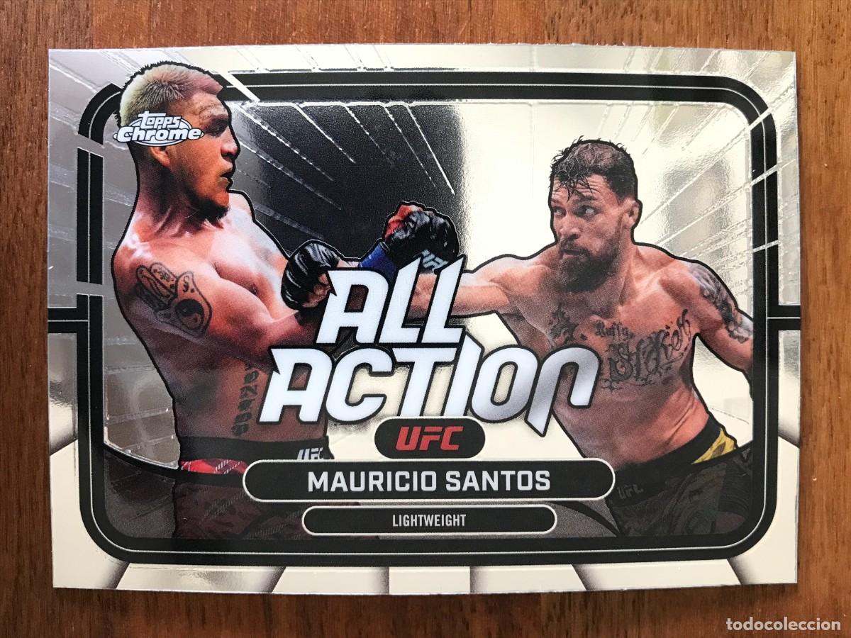 Cartes &agrave; collectionner de Football: MAURICIO SANTOS - LIGHTWEIGHT - ALL ACTION - TOPPS CHROME UFC 2026 26