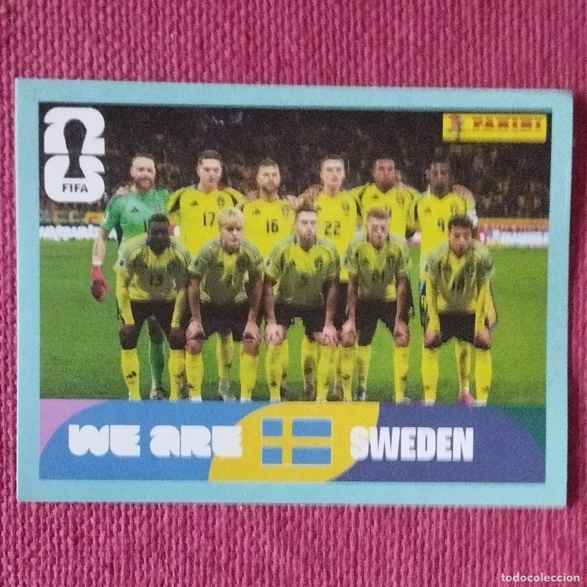 Cartes &agrave; collectionner de Football: SELECCION DE SUECIA - SWE 13 - MUNDIAL DE FUTBOL - FIFA WORLD CUP 2026