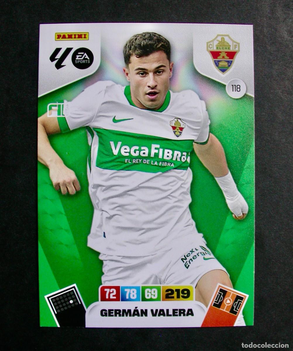 Cartes &agrave; collectionner de Football: 118 GERM&Aacute;N VALERA / ELCHE / ADRENALYN XL LIGA 2025-2026 25-26 / PANINI