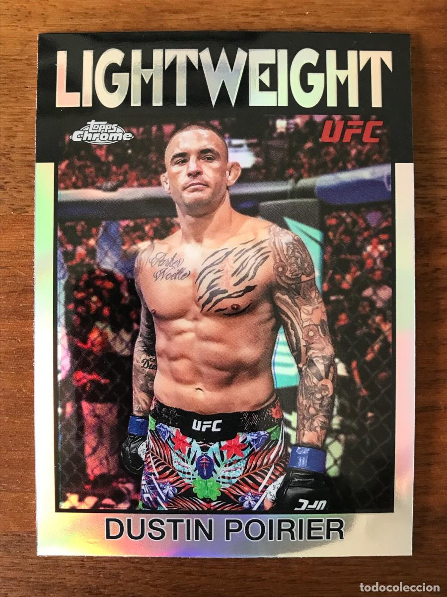 Cromos de Futebol: DUSTIN POIRIER - LIGHTWEIGHT - REFRACTOR 1986 TOPPS - TOPPS CHROME UFC 2026 26