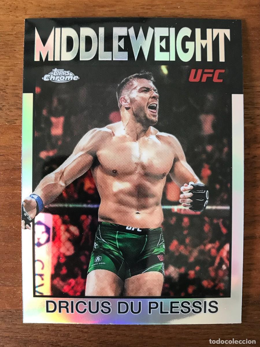 Cromos de Futebol: DRICUS DU PLESSIS - MIDDLEWEIGHT - REFRACTOR 1986 TOPPS - TOPPS CHROME UFC 2026 26
