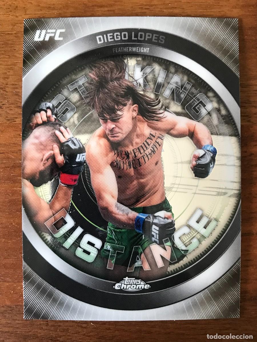 Cromos de Futebol: DIEGO LOPES - FEATHERWEIGHT - STRIKING DISTANCE - TOPPS CHROME UFC 2026 26