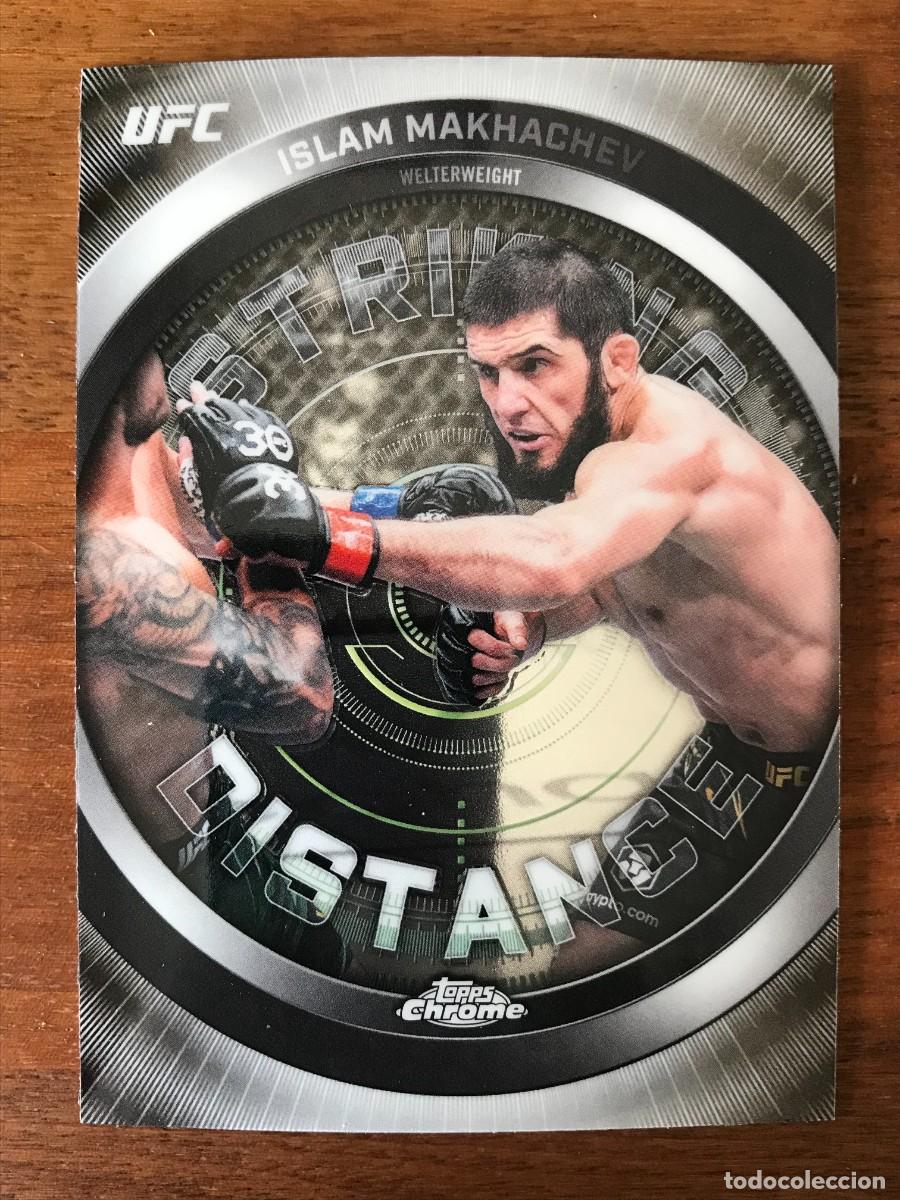Figurine di Calcio: ISLAM MAKHACHEV - WELTERWEIGHT - STRIKING DISTANCE - TOPPS CHROME UFC 2026 26