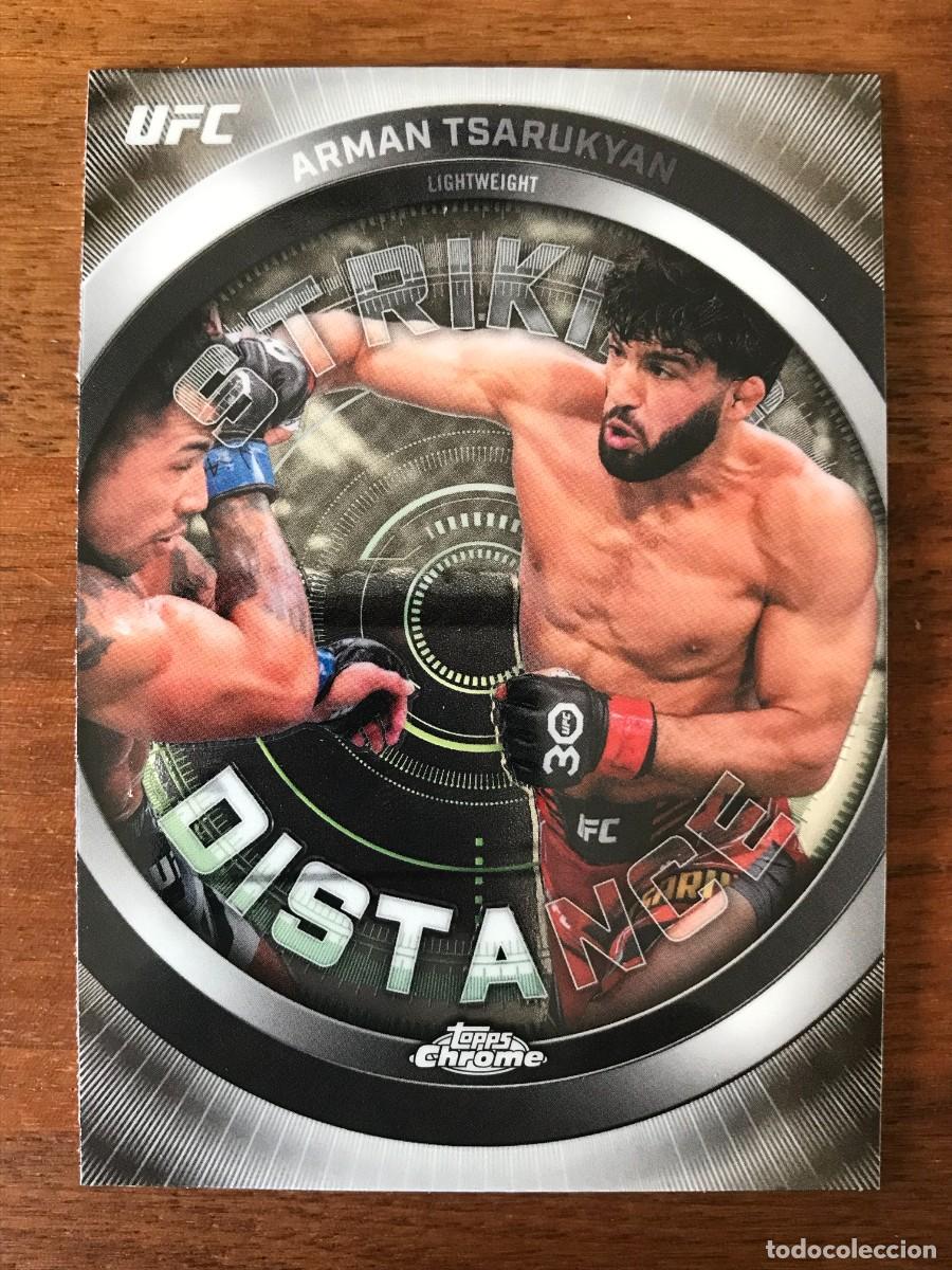 Figurine di Calcio: ARMAN TSARUKYAN - LIGHTWEIGHT - STRIKING DISTANCE - TOPPS CHROME UFC 2026 26