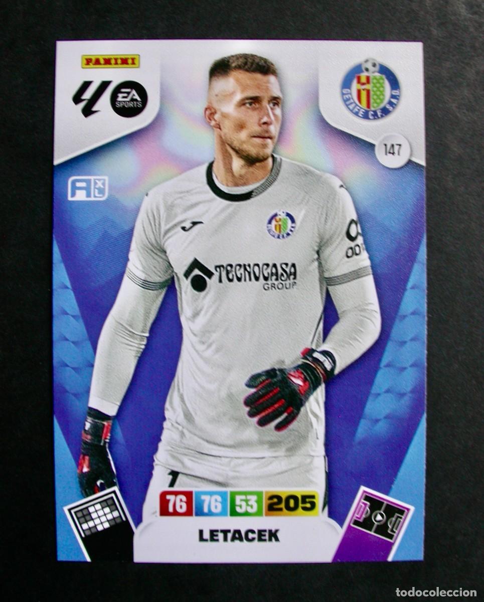Figurine di Calcio: 147 LETACEK / GETAFE / ADRENALYN XL LIGA 2025-2026 25-26 / PANINI