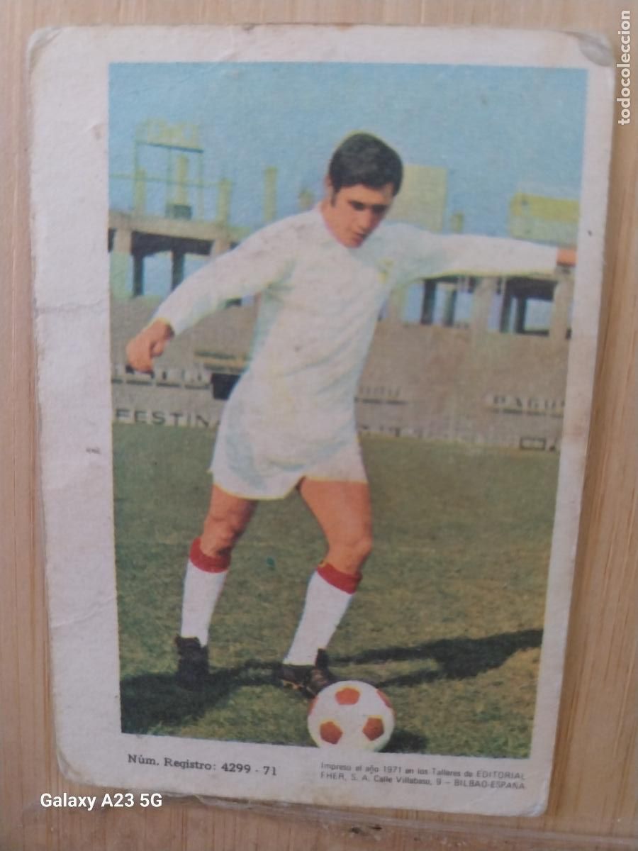 Figurine di Calcio: HITA SEVILLA ED FHER LIGA 1971 72 71 CROMO ORIGINAL RECUPERADO