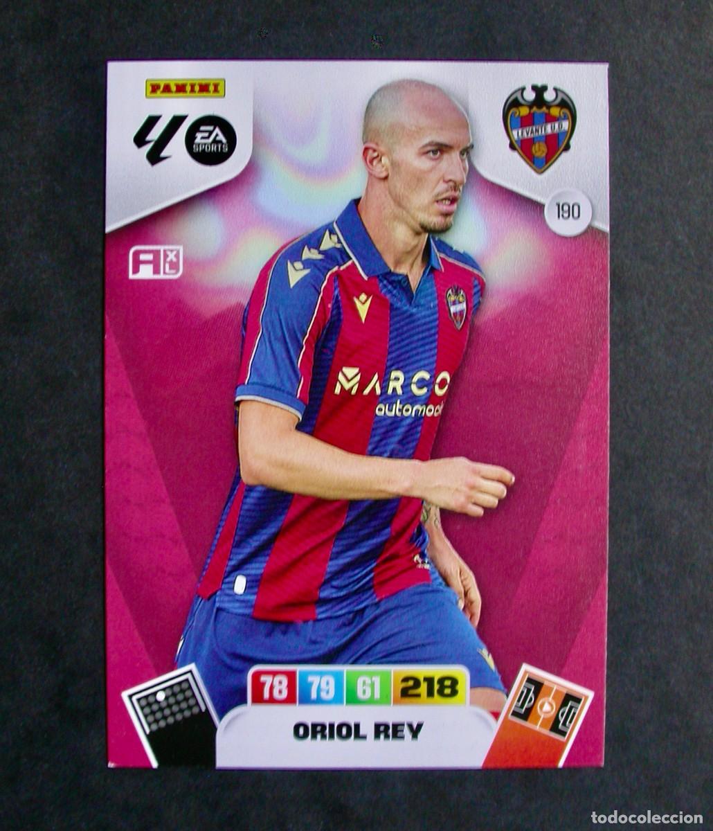 Football Stickers: 190 ORIOL REY / LEVANTE / ADRENALYN XL LIGA 2025-2026 25-26 / PANINI