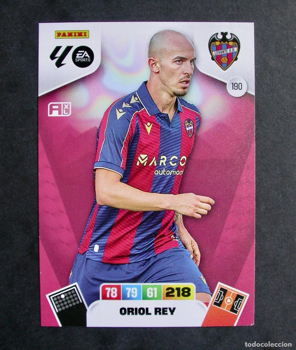Football Stickers: 190 ORIOL REY / LEVANTE / ADRENALYN XL LIGA 2025-2026 25-26 / PANINI